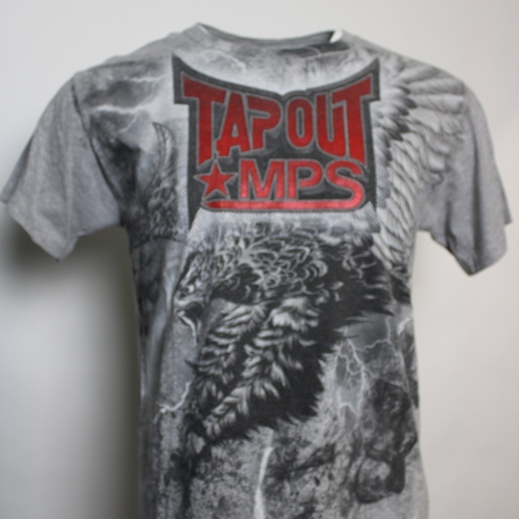 TAPOUT MPS S//S LOGO TEE RED MSRP $24